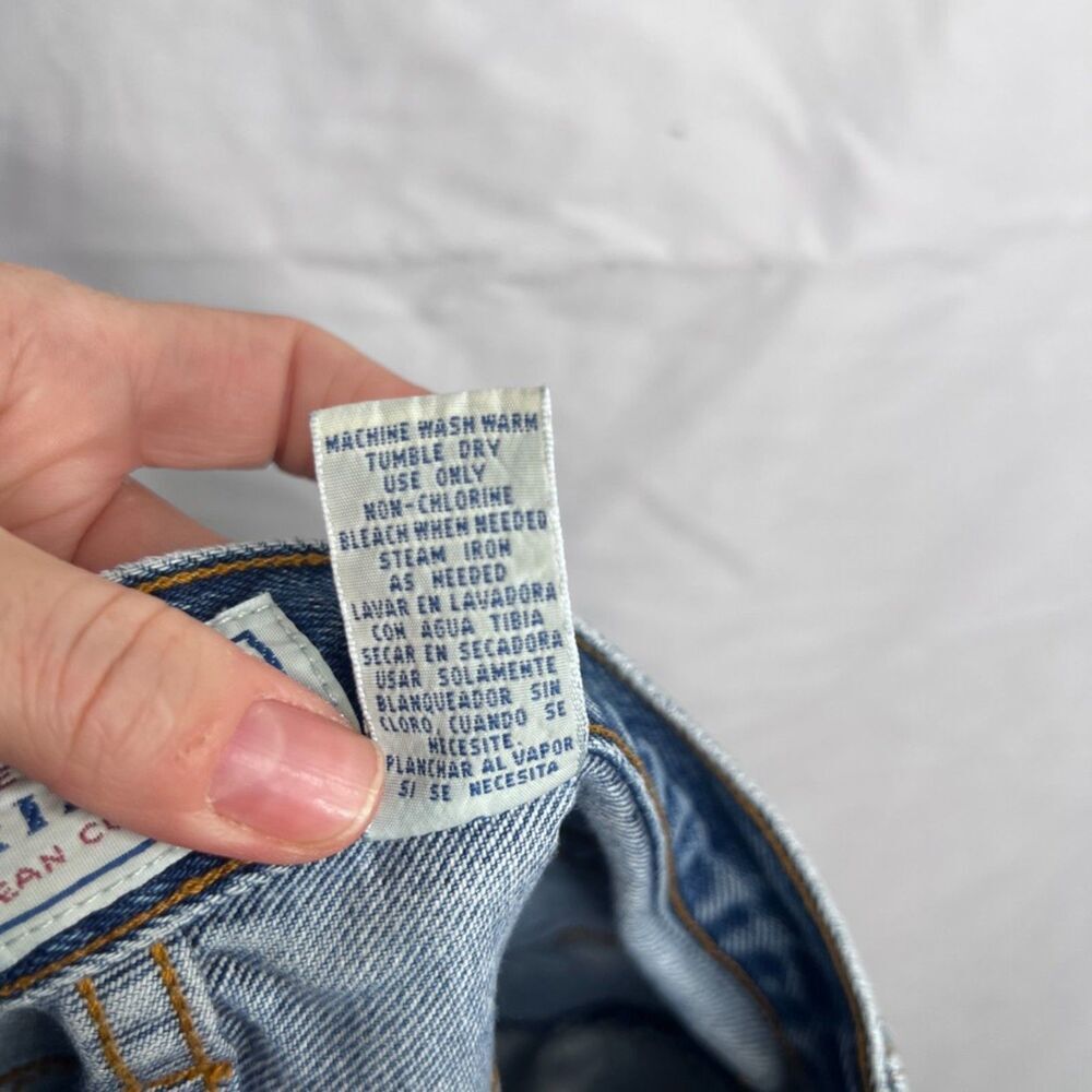 Arizona Retro Y2K Bermuda Denim Jean Shorts‎ JRS Size 9 Casual Basic - Picture 5 of 7